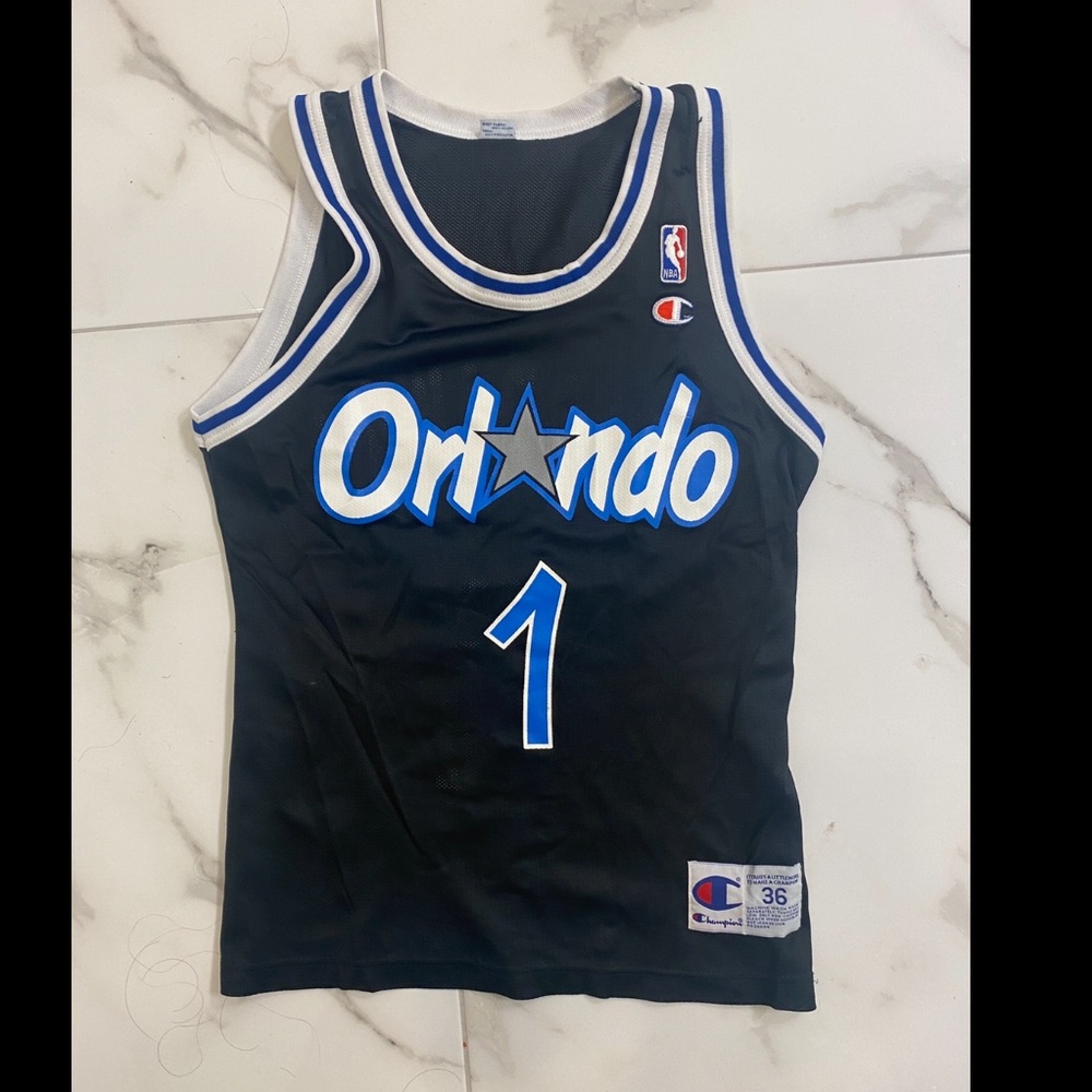 Vintage Champion Penny Hardaway Orlando Magic Jersey, size 36/S